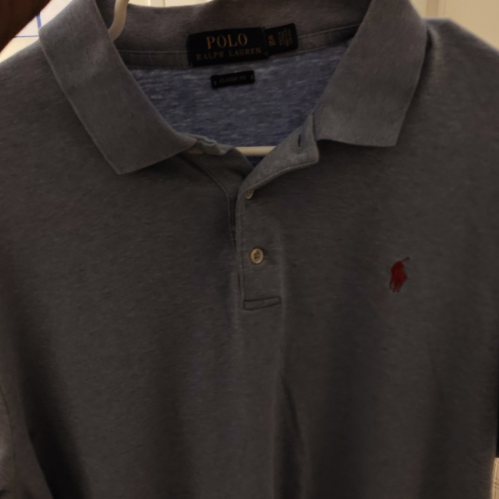 Polo by Ralph Lauren Charcoal Polo Shirt